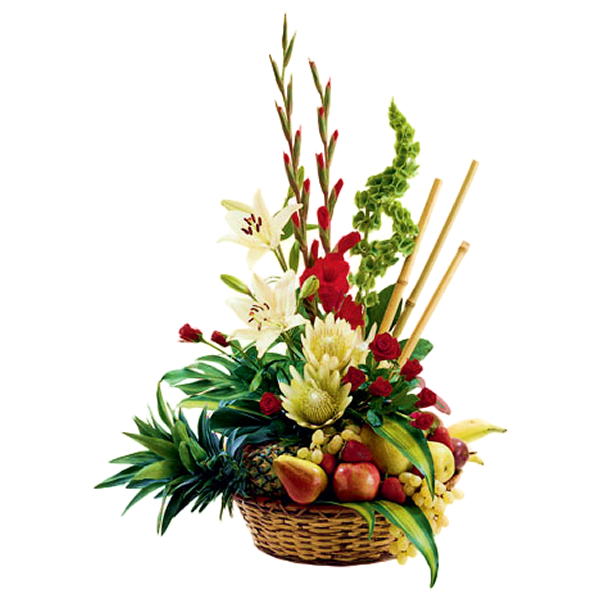 Flower Basket - Fruit of the Forest