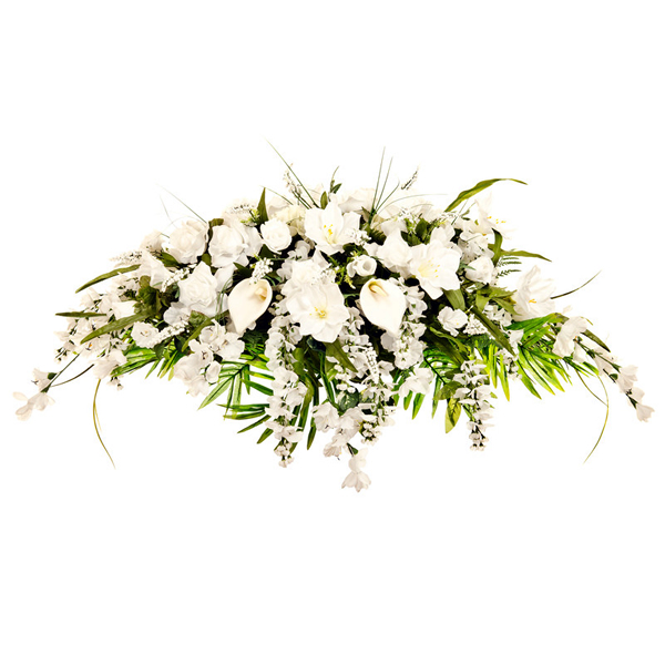 Funeral Flowers - Sympathy All White